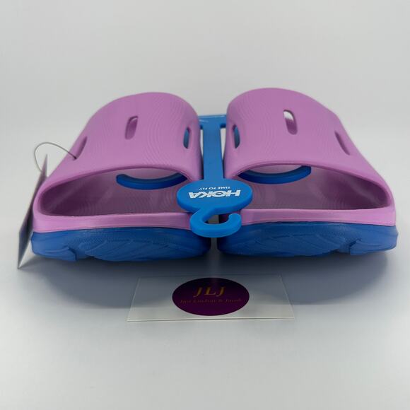Hoka One One Men\'s Ora Recovery Slide 3 Slip On Comfort Sandals Cyclamen Size 12 main image 6